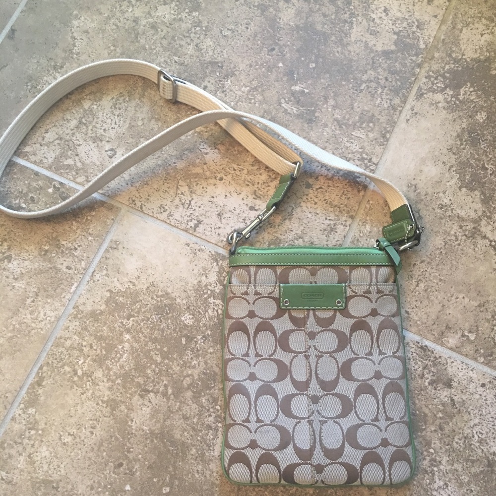 Coach cross body bag